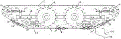 一種履帶式磁驅動爬壁裝置的制造方法附圖