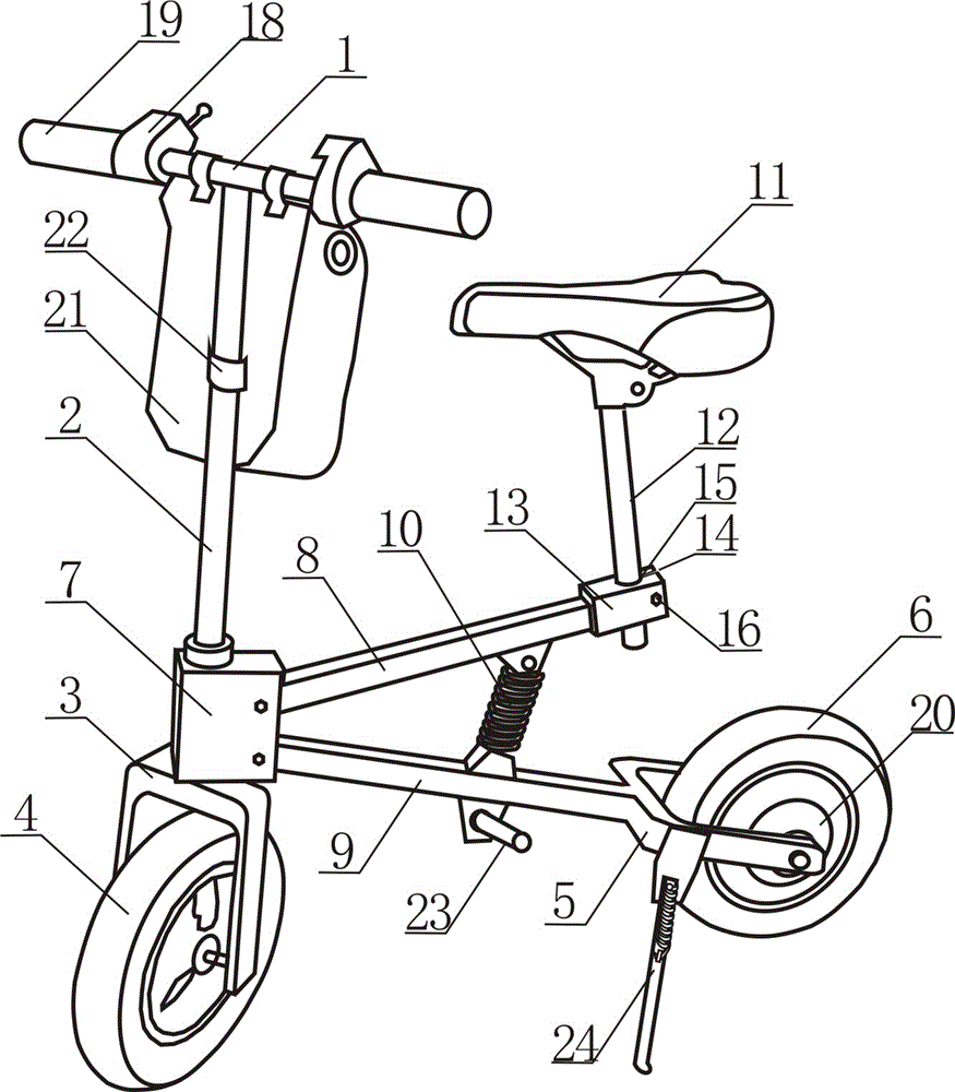 一種微型電動車的制作方法附圖