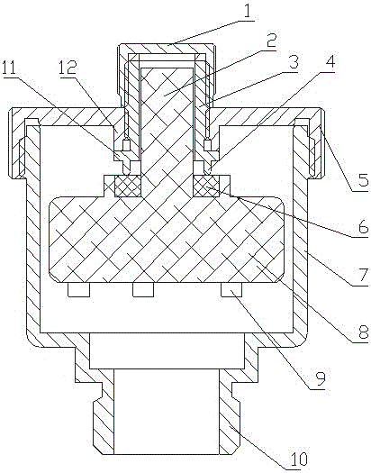 一種自動排氣閥的制作方法附圖