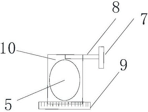 一種激光發(fā)射物鏡可調(diào)節(jié)的激光測距儀的制作方法附圖