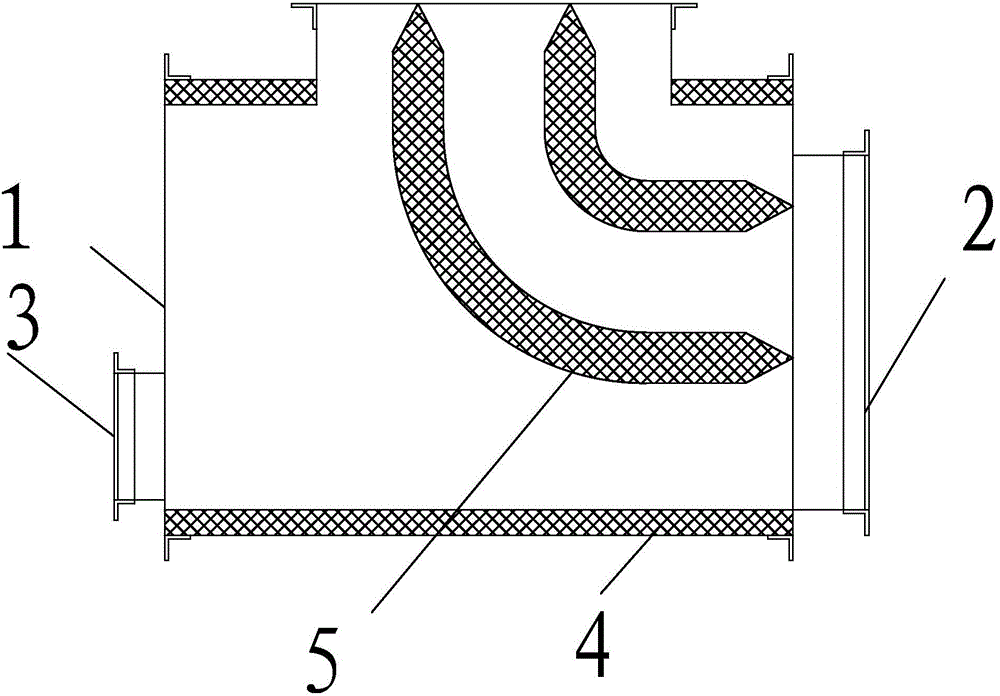 風(fēng)道系統(tǒng)低阻高消聲系數(shù)靜壓箱的制作方法附圖